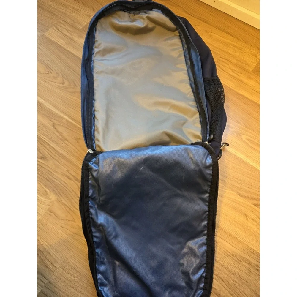 Vintage REI Hiking Backpack Padded Waist‎ Support Expandable Blue Multi Pocket